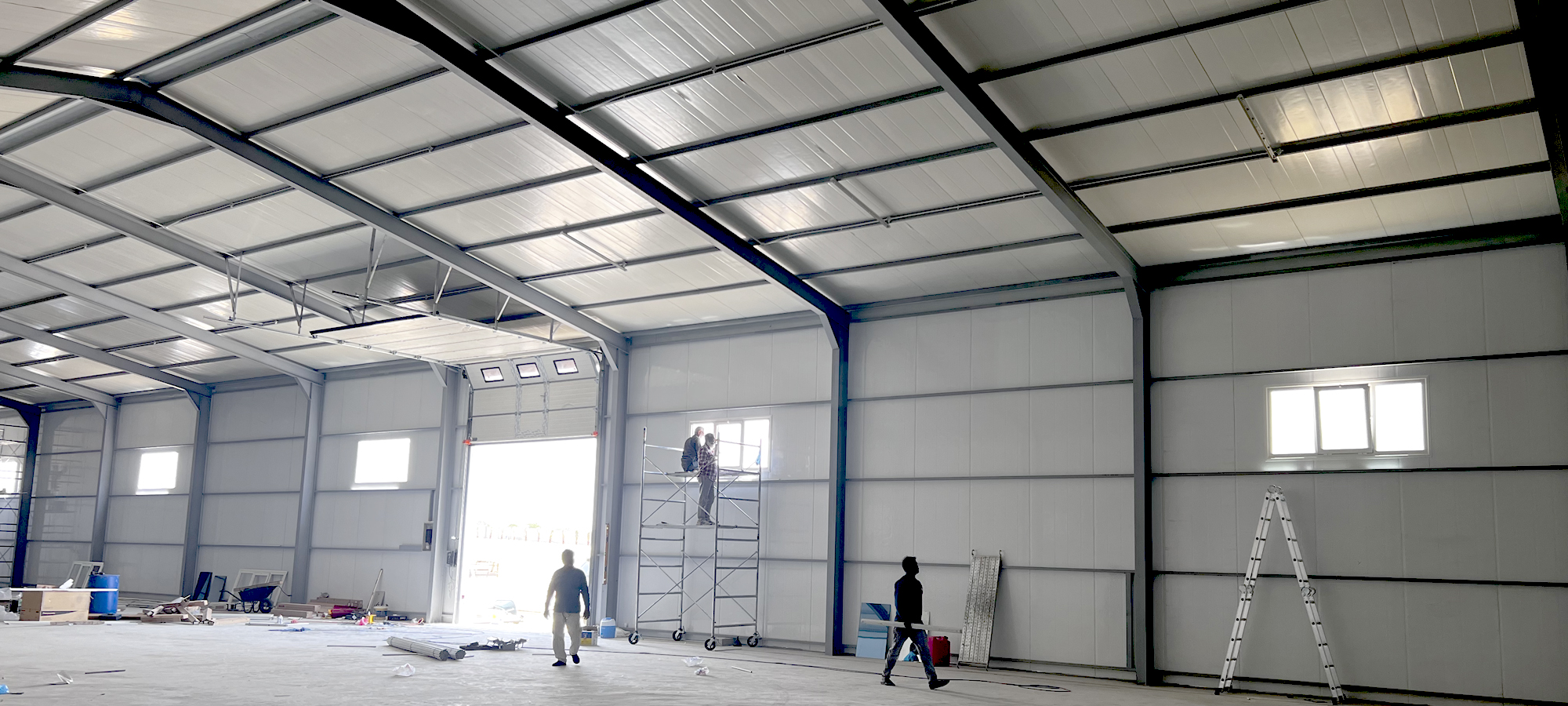 Labour camp-built in Kuwait with-high standards manufacture from sandwich panels